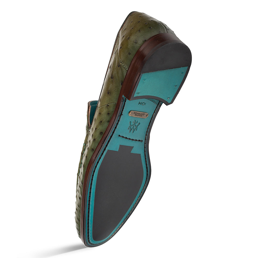Mezlan Menor Ostrich Slip On - 9