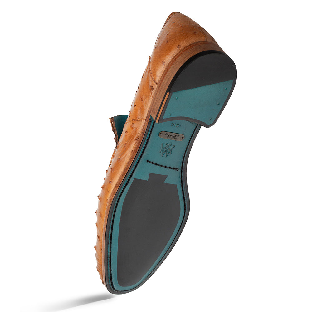 Mezlan Menor Ostrich Slip On - 9