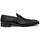 Mezlan Mayor Lizard Penny Loafer Black (50121-L)