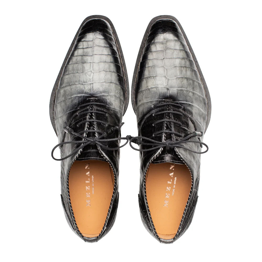 Mezlan Westside Two-Tone Croc Oxford