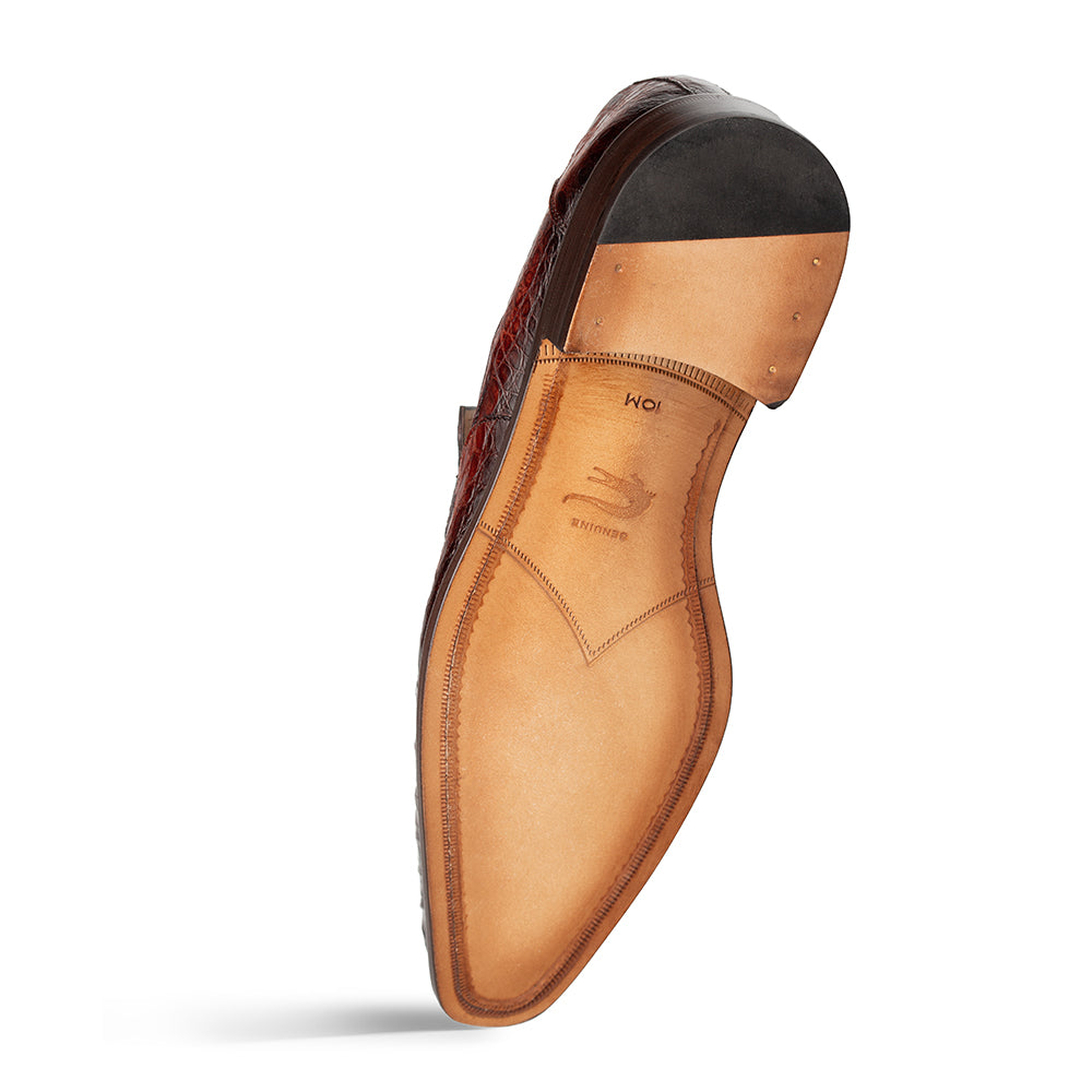 Mezlan Rhodas Croc Ornament Slip On - 9
