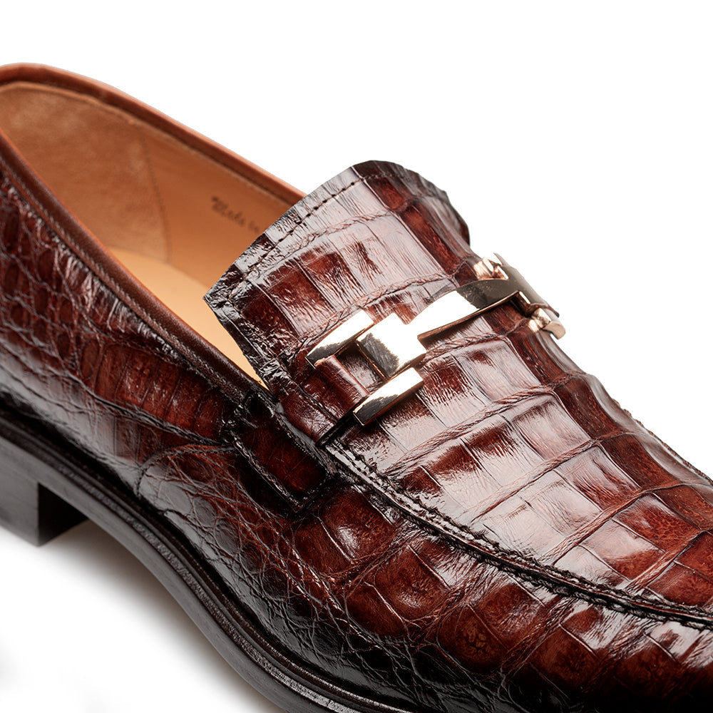 Mezlan Rhodas Croc Ornament Slip On - 9