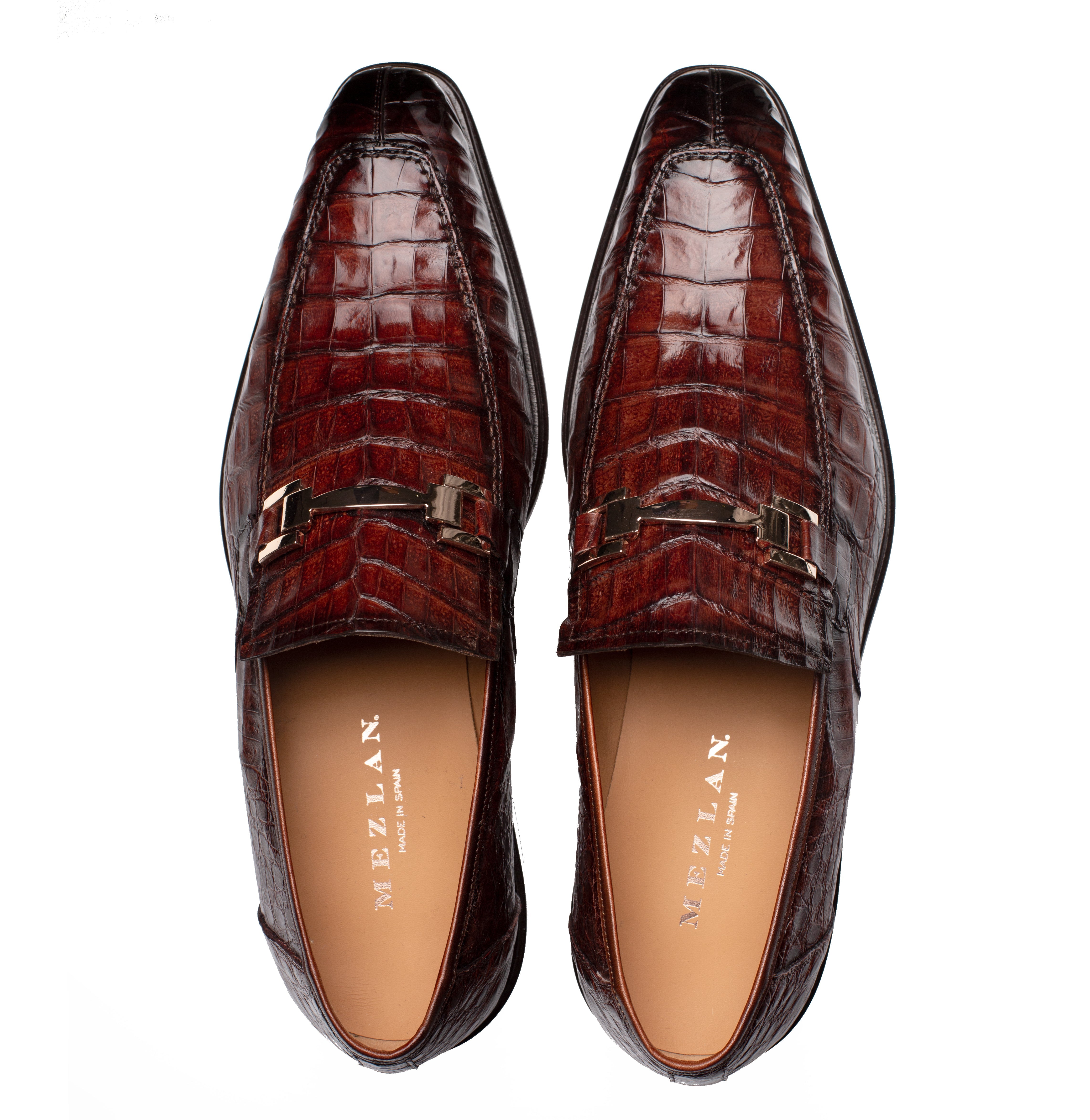 Mezlan Rhodas Croc Ornament Slip On - 9
