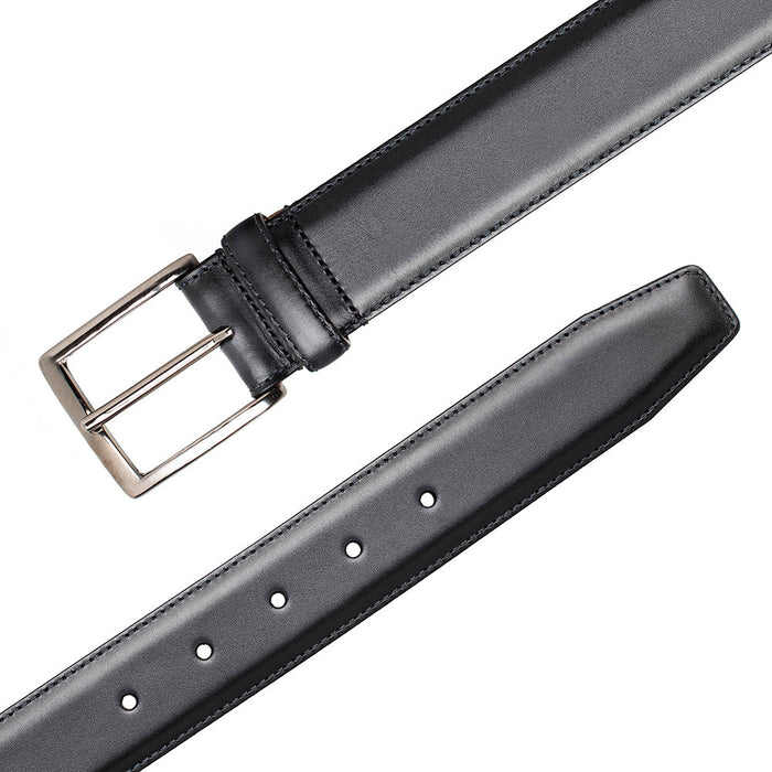 Mezlan Classic Patina Calfskin Belt