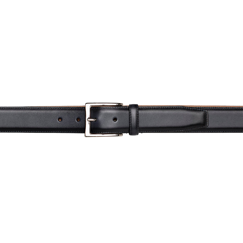 Mezlan Classic Patina Calfskin Belt - 32