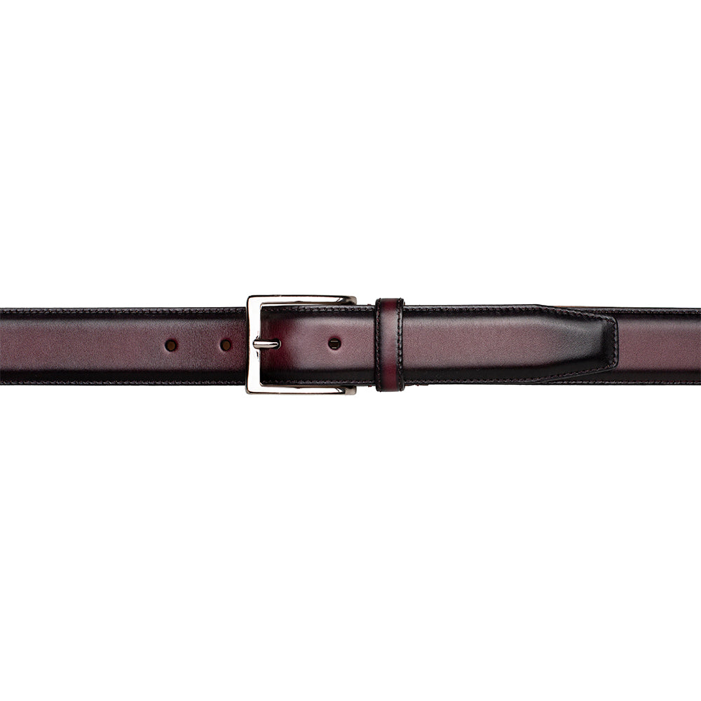 Mezlan Classic Patina Calfskin Belt - 32