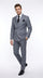 Rossi Man Milano RM1726 Men's Modern Fit 3-Piece Suit | Stylish Formal