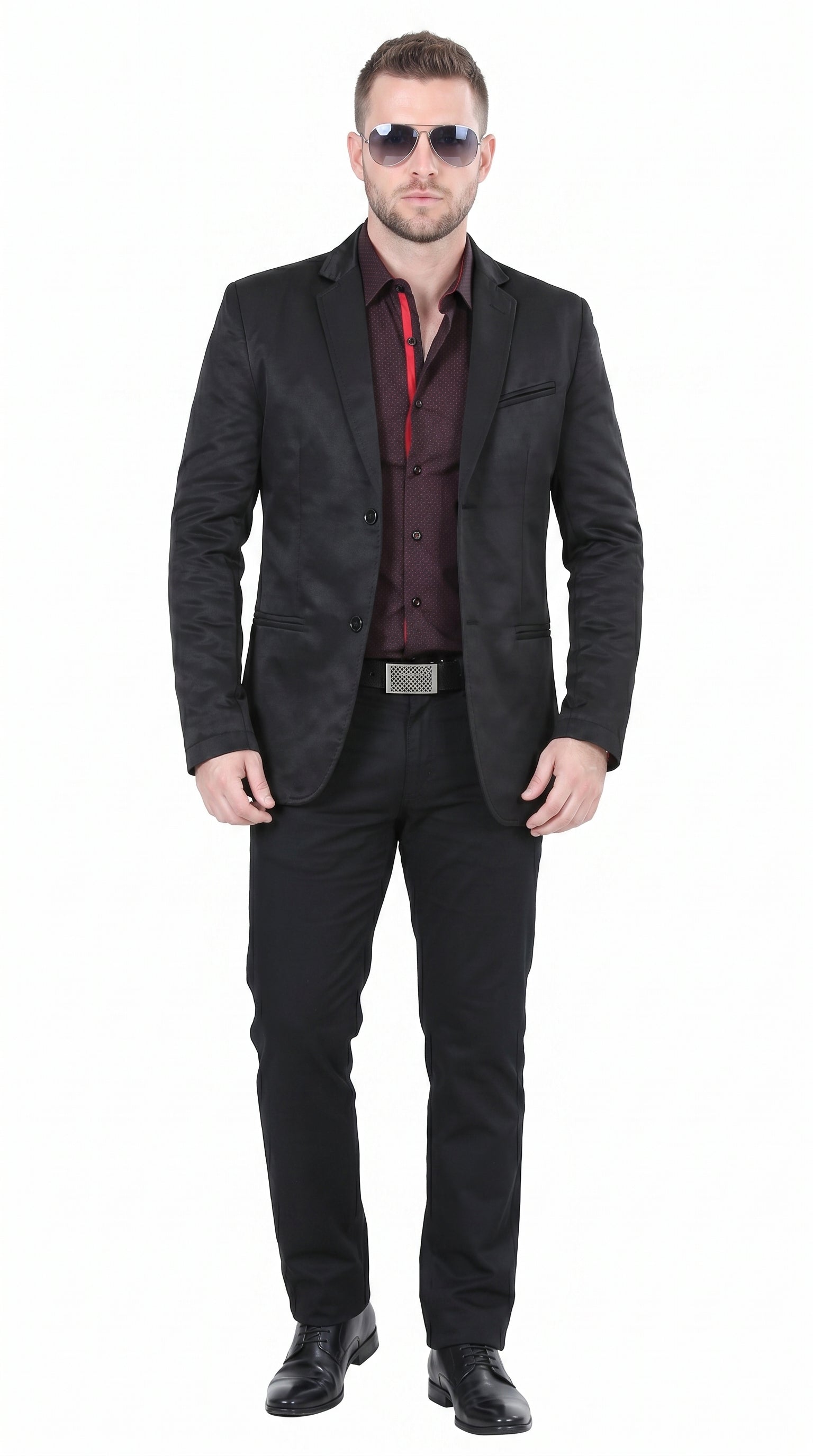 Men’s Roberto Tapia Black Western Cowboy Blazer, Saco Vaquero Charro Jacket MON-2174