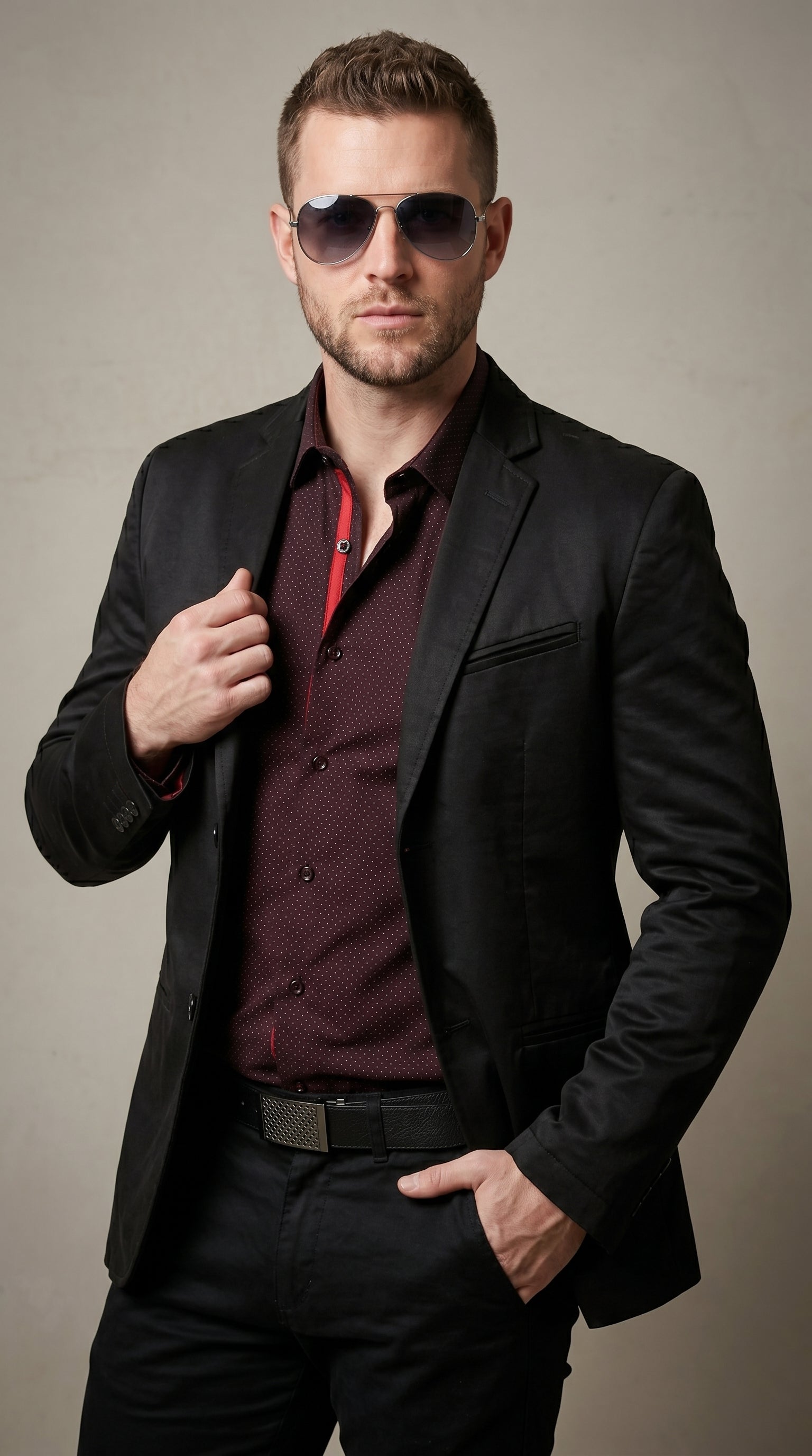 Men’s Roberto Tapia Black Western Cowboy Blazer, Saco Vaquero Charro Jacket MON-2174
