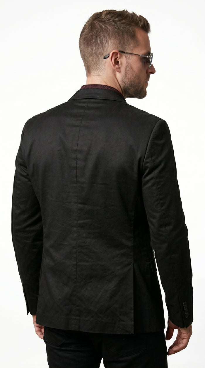 Men’s Roberto Tapia Black Western Cowboy Blazer, Saco Vaquero Charro Jacket MON-2174