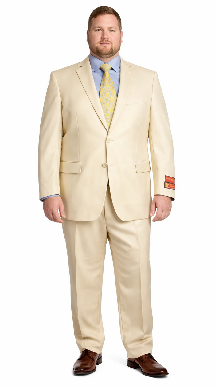 Tiglio Beige Two-button Wool Suit