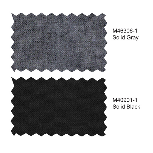Modern Fit - Tiglio Black or Gray 2-Button Slim or Modern Fit Suit