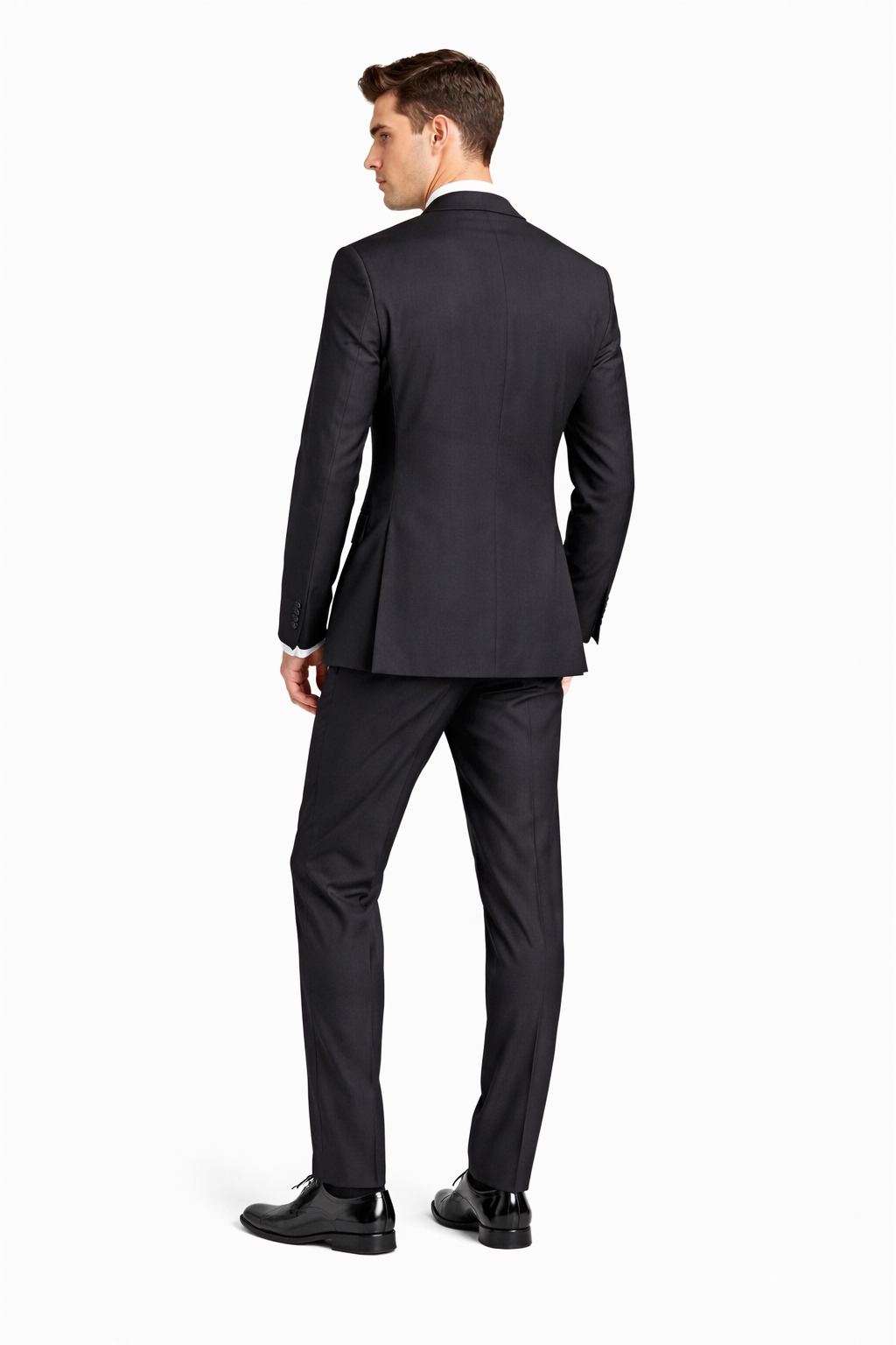 Mens Tiglio Black Tuxedo – Classic Formal Dinner Suit for Wedding, Prom and Black Tie Events - 34 Short or Extra Small