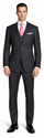 Mantoni Charcoal Two-button Wool Suit