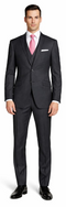 Mantoni Charcoal Two-button Wool Suit