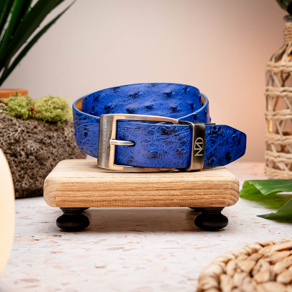 Marco Di Milano Domenico Belt Electric Blue - 40