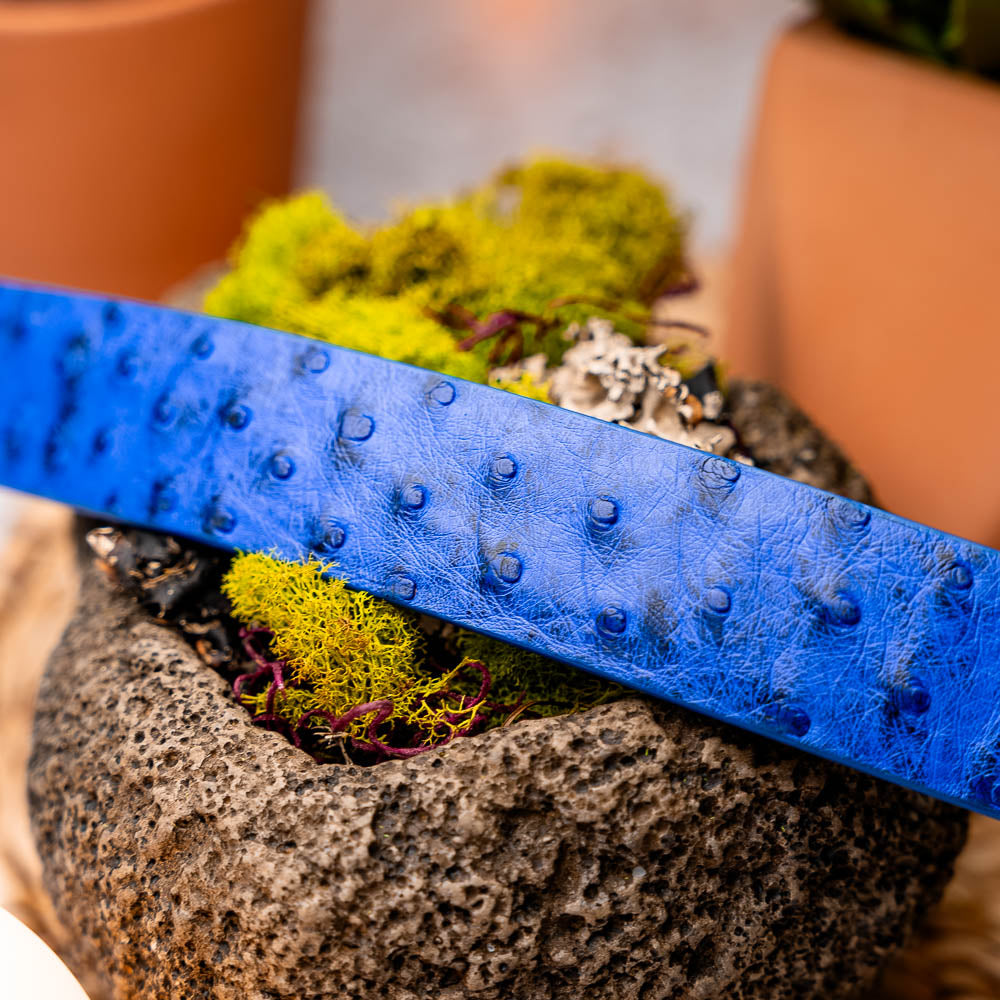 Marco Di Milano Domenico Belt Electric Blue - 40