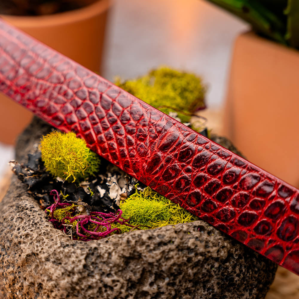 Marco Di Milano Riccardo Belt Antique Red - 36