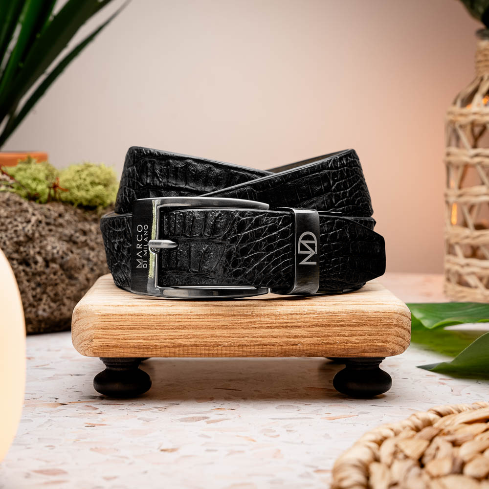 Marco Di Milano Riccardo Belt Black - 40