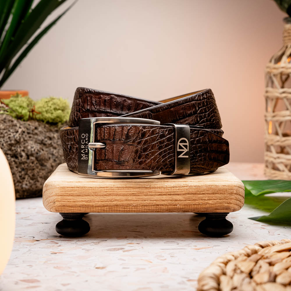 Marco Di Milano Riccardo Belt Brown - 36
