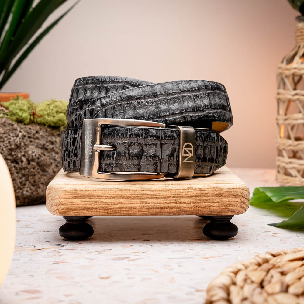 Marco Di Milano Riccardo Belt Gray - 44