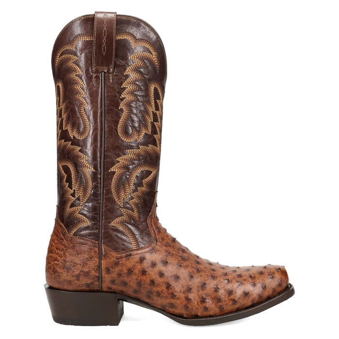 Dan Post Marco Ostrich Boot - Full Quill Luxury