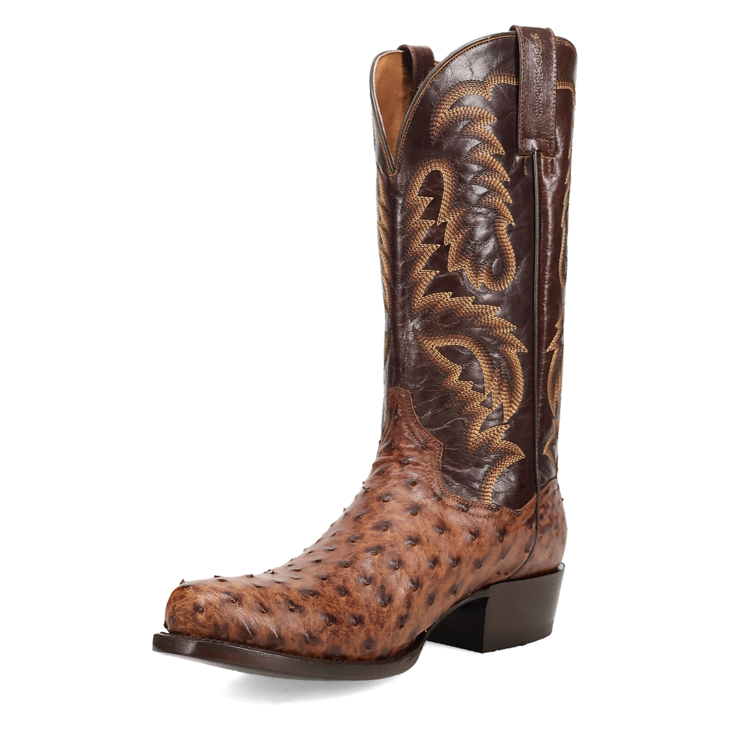 MARCO FULL QUILL OSTRICH BOOT - 7