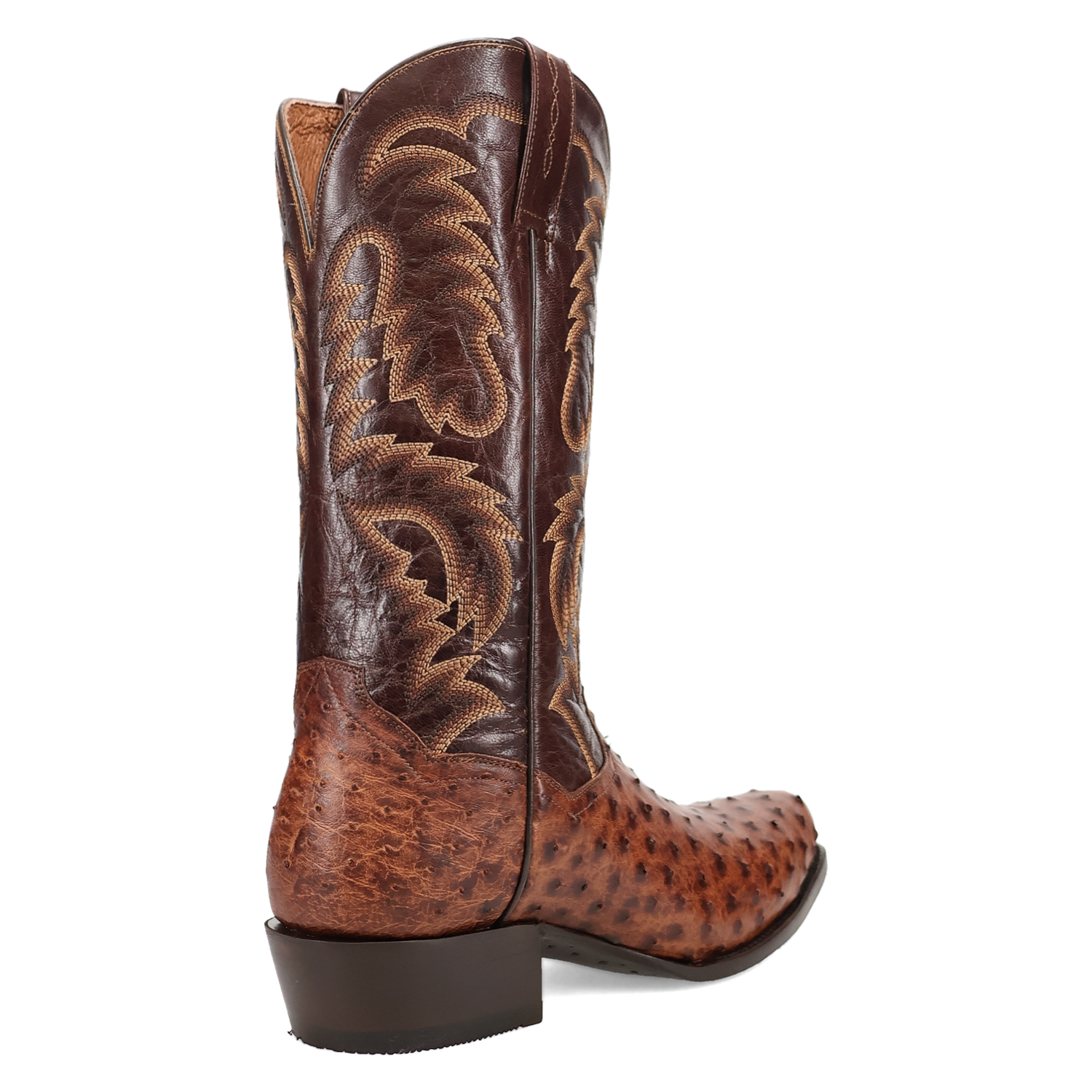 MARCO FULL QUILL OSTRICH BOOT - 7