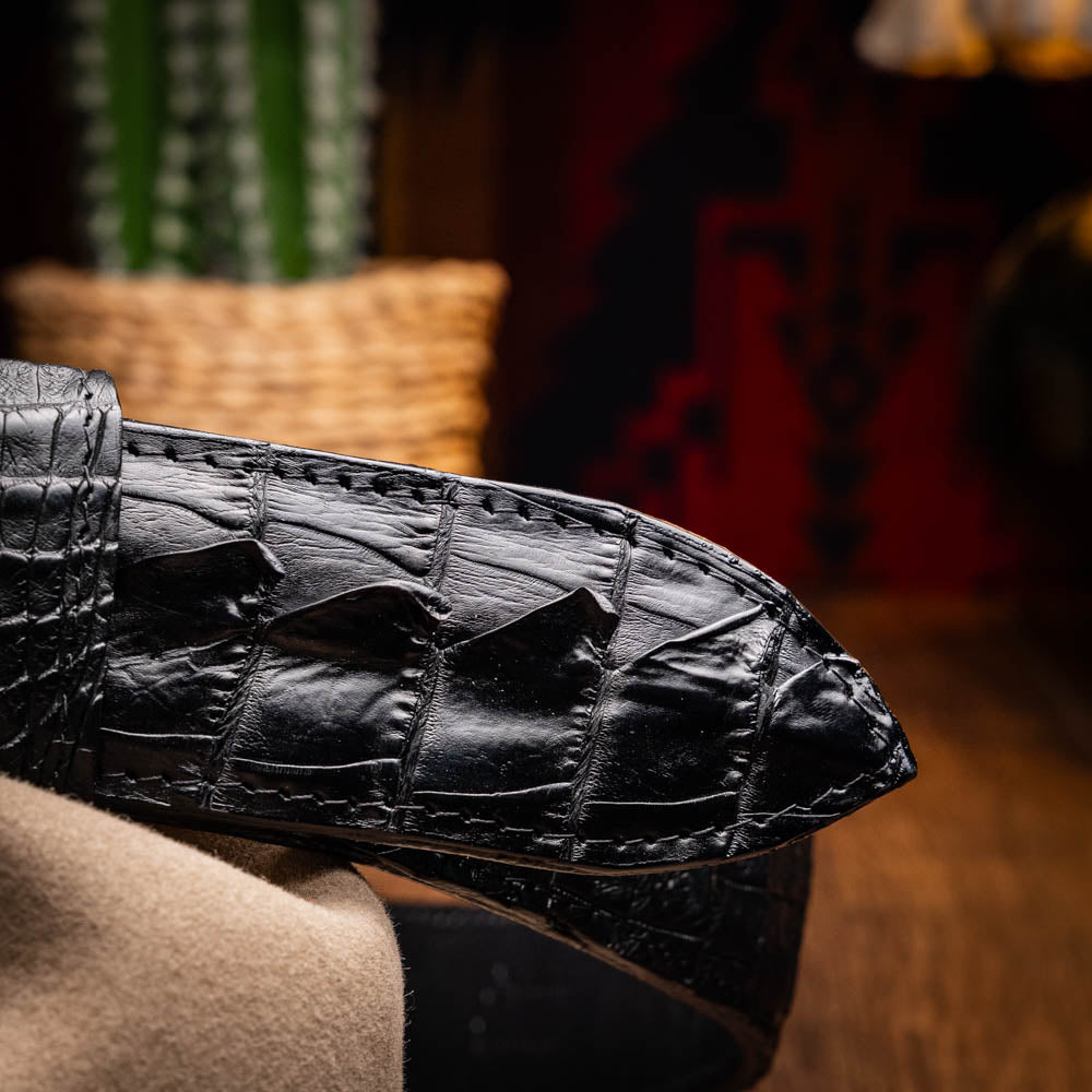 Marco Di Milano Marlboro Belt Black Leather Shoe - 36
