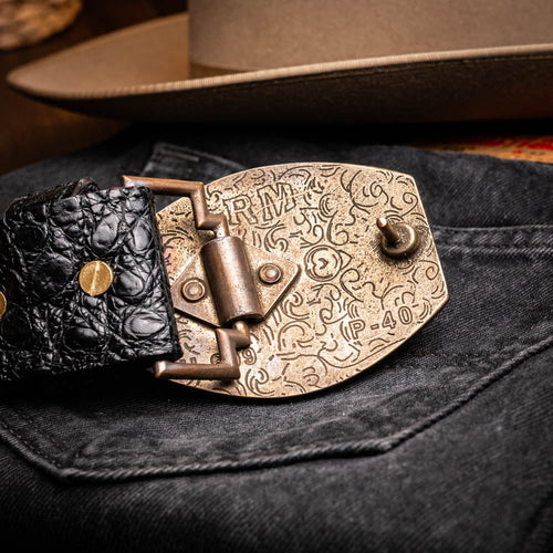Marco_Di_Milano Marlboro Belt Black Leather Shoe