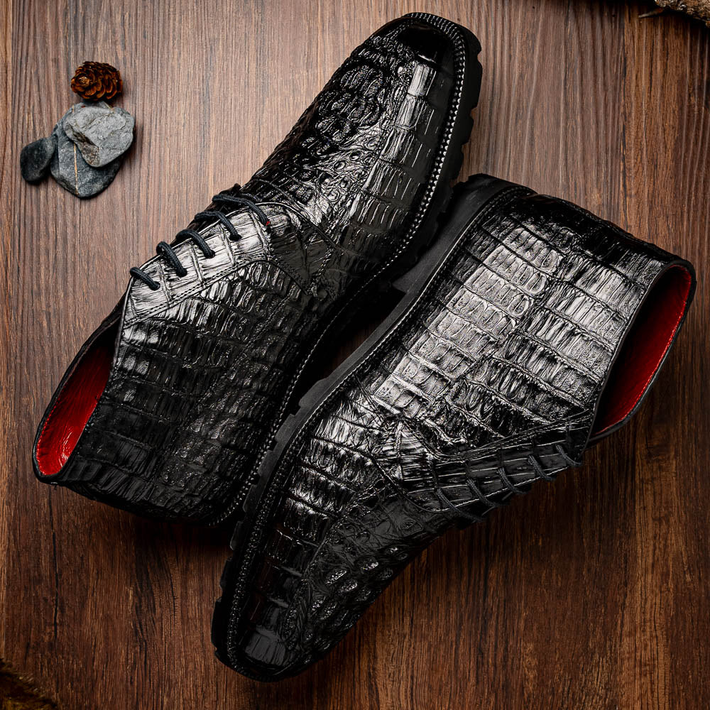 Marco Di Milano Martinelli Black Leather Dress Shoe - 8.5 USA