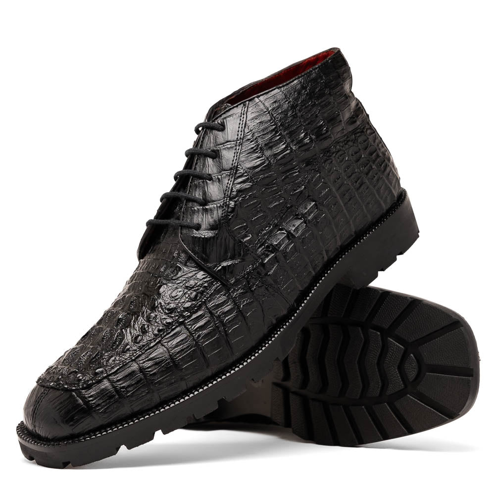 Marco Di Milano Martinelli Caiman Crocodile Chukka Boots - 8