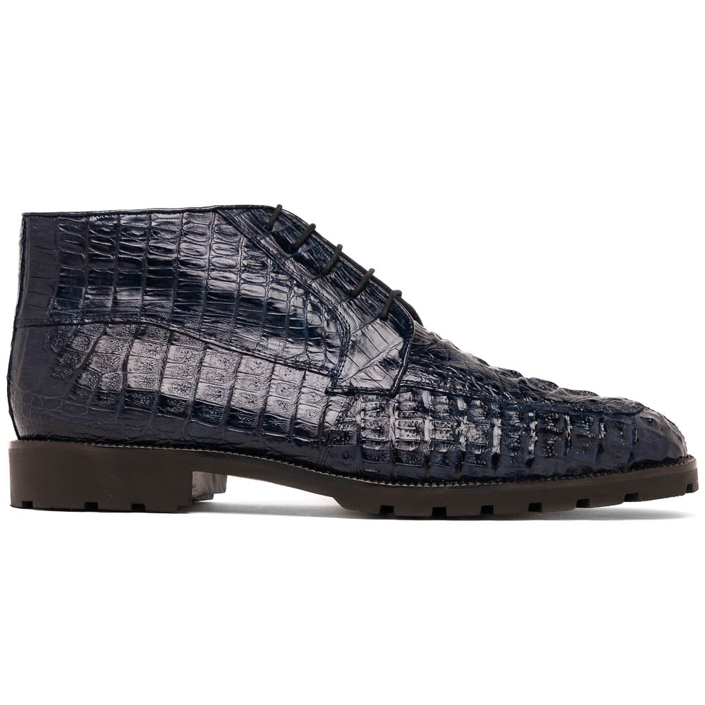 Marco Di Milano Martinelli Navy Leather Shoe - 8 USA
