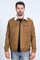 Classic Camel Faux Suede Jacket for Men – Sherpa Lined Warm Winter Style