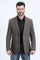 Mens Dark Brown Western Blazer – Cowboy Formal Suit