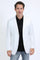 Mens White Western Blazer – Modern Fit Cowboy Tuxedo Style Western Suit