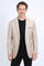 Mens Khaki Western Suit Blazer – Modern Fit Cowboy Tuxedo Style Western Blazer