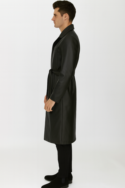 men-s-black-pu-belted-trench-coat1