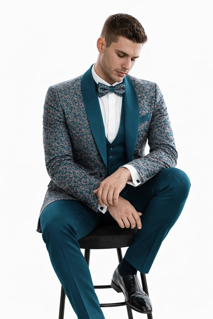 men-s-green-splatter-print-prom-tuxedo-one-button-vintage-style-with-shawl-lapel-vest