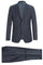 Men's Pelago Charcoal Grey Wool Suit: 2-Button Slim Fit, Patch Pockets, Perfect for Travel - Elegant Mensattire