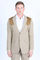 Mens Western Style Suit Coat – Premium Suede Yokes with Elbow Patch Detail