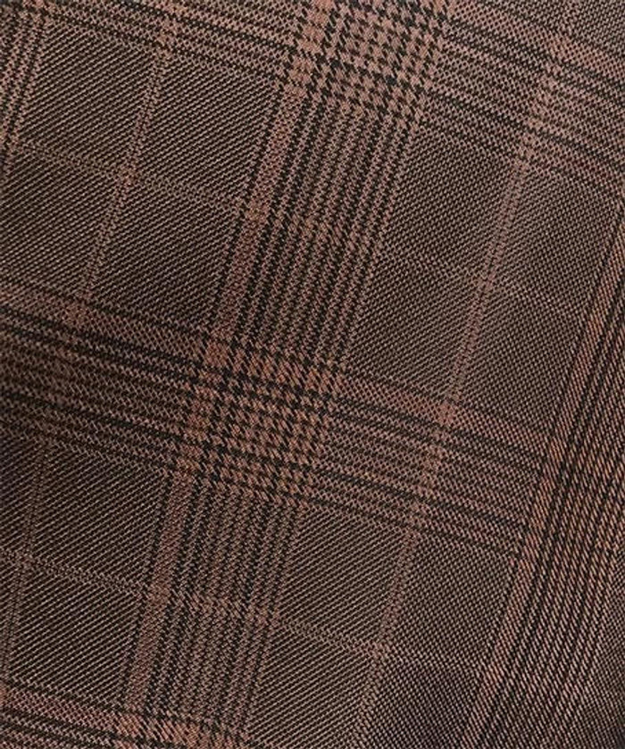 Mens 1930s Chestnut Brown Plaid 3 Piece Dress Suit