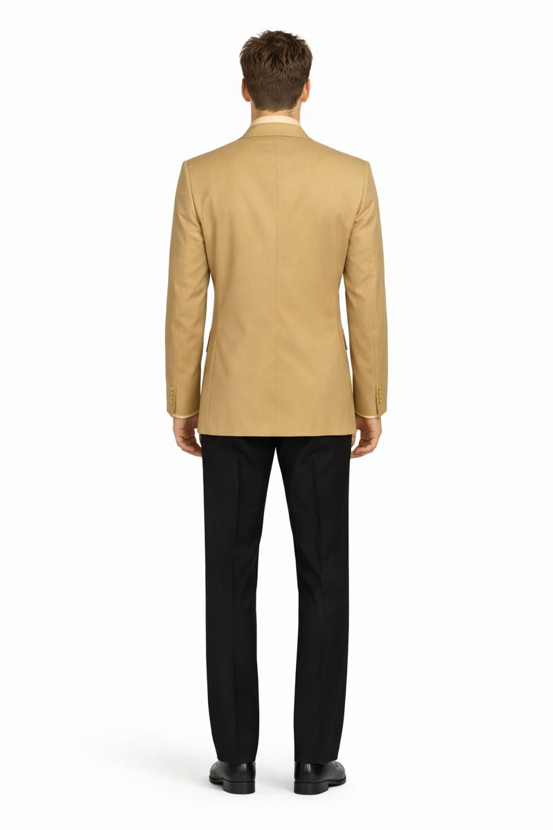 Men's 3 Button Fashion Dress Casual Blazer-New Designer Collection - 38 Regular