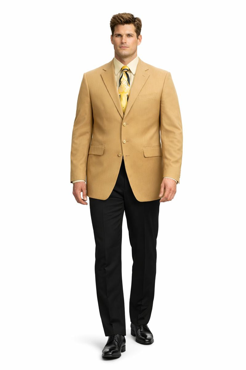 Men's 3 Button Fashion Dress Casual Blazer-New Designer Collection - 38 Regular