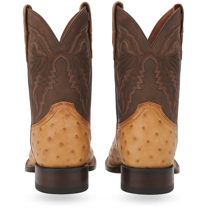 ALAMOSA FULL QUILL OSTRICH BOOT