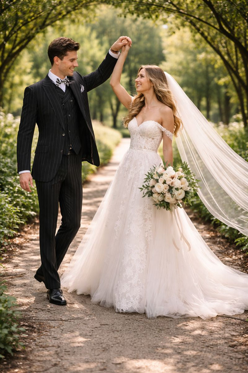 Mens Big and Tall Suits - Plus Size Black Suit For Men - Classic fit 1 Button With Vest-New Designer Collection - 52 Long