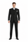 Mens Big and Tall Suits - Plus Size Black Suit For Men - Classic fit 1 Button With Vest-New Designer Collection