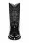 Men's Black Eel Skin Cowboy Boots - Los Altos Dress Western Boots-New Designer Collection