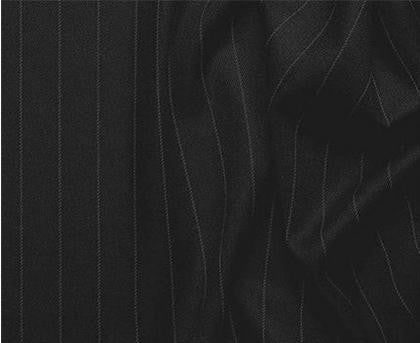 Harlem Nights Suits for Men - Mens Black Fine Pinstripe Suit 3 Piece Business Fit Vinci V2RS-7 - 34 Short or Extra Small