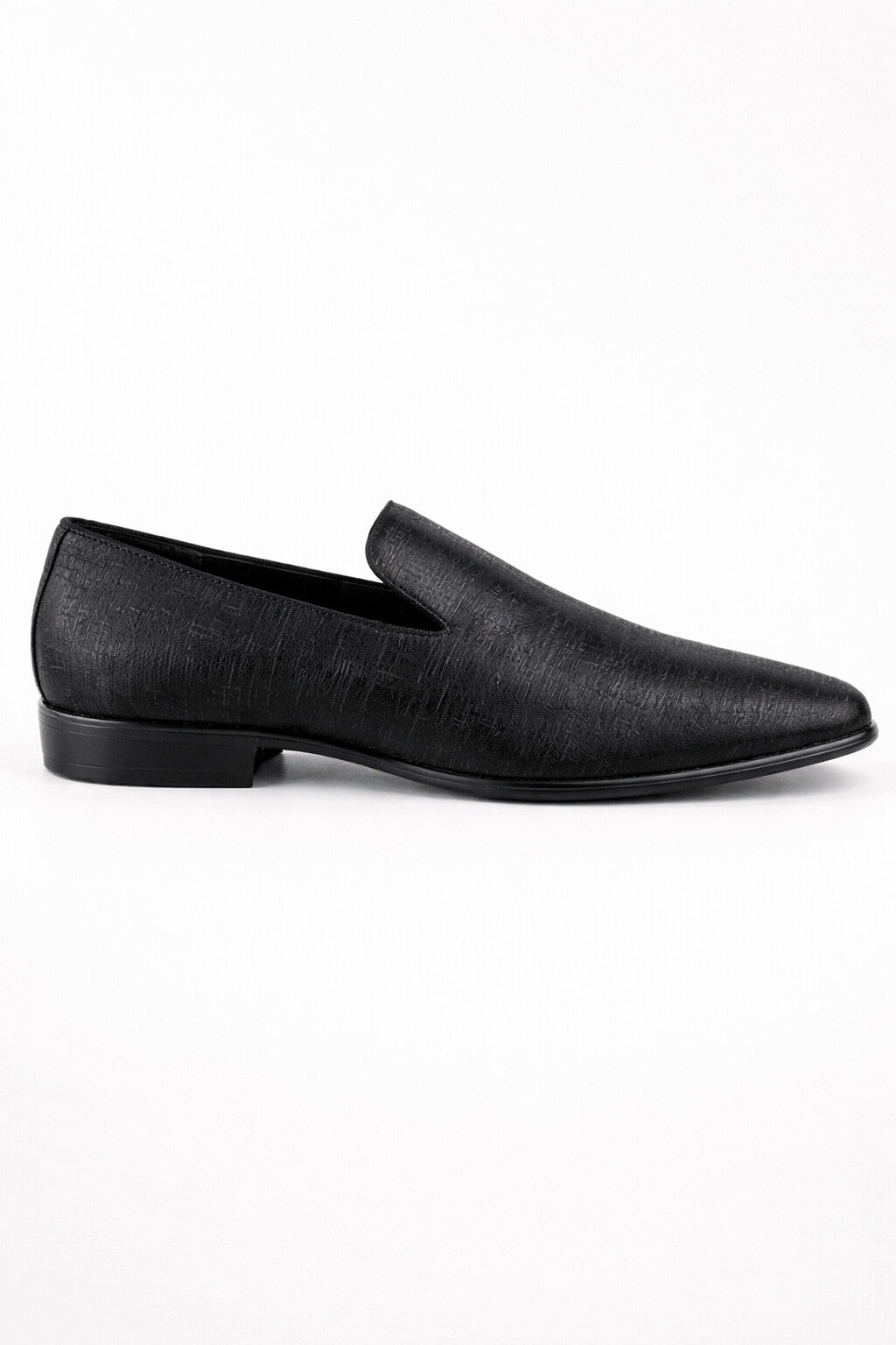 "Sharkskin" Black Couture 1910 Tuxedo Shoes - 7